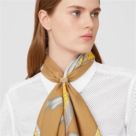 how to wear hermes scarf ring|hermes silk scarf price guide.